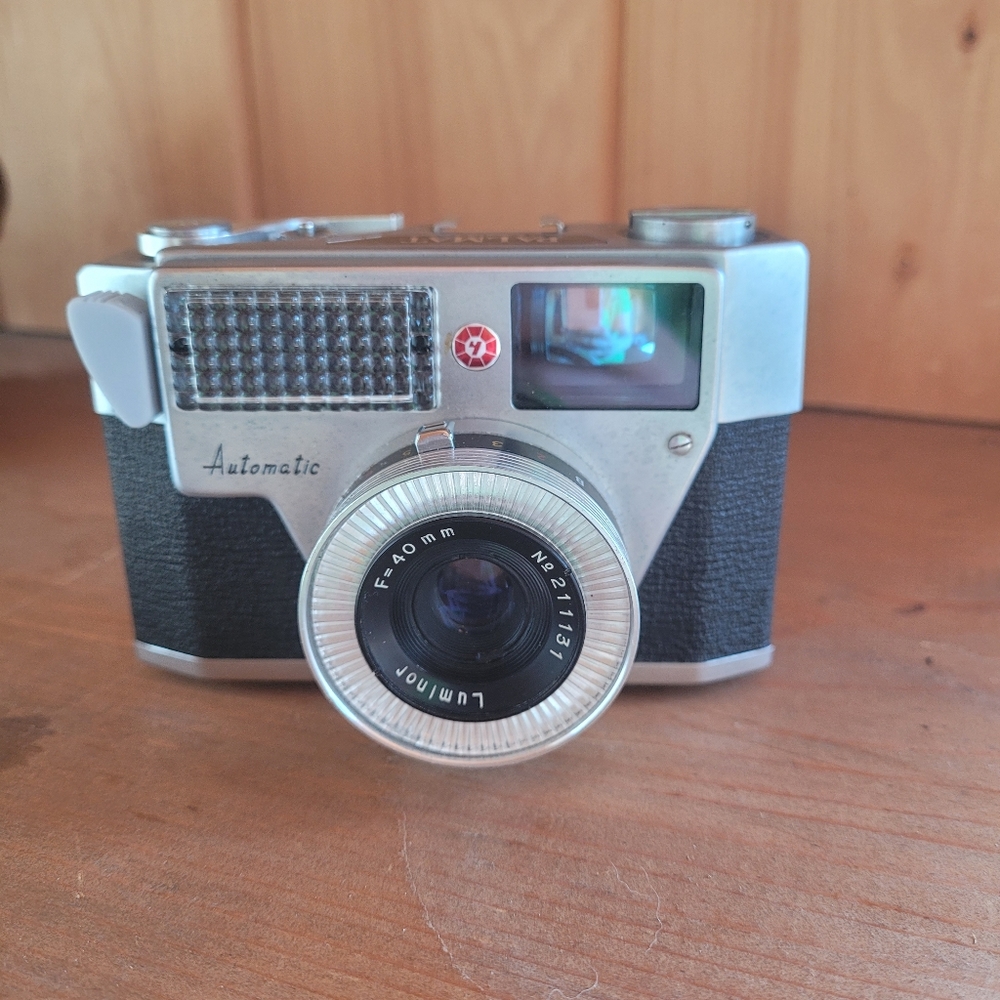 Vintage Palmat 35mm point and shoot film camara